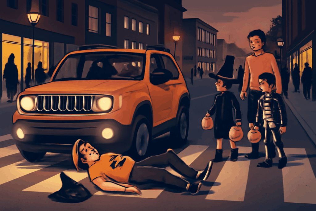 Trick-or-Treat Pedestrian Accidents in Alexandria – Does Contributory Negligence Kill Your Claim?