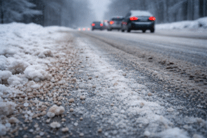 What Happens to Injury Claims When Road Salt Causes a Crash
