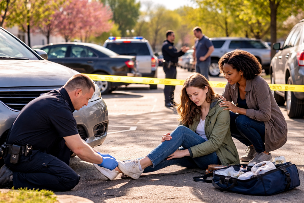 Injured in a Parking Lot This Spring? Who Is Actually Liable in Virginia