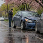Hit by a Distracted Driver During Spring Rain in Virginia: What Evidence Helps Your Injury Claim