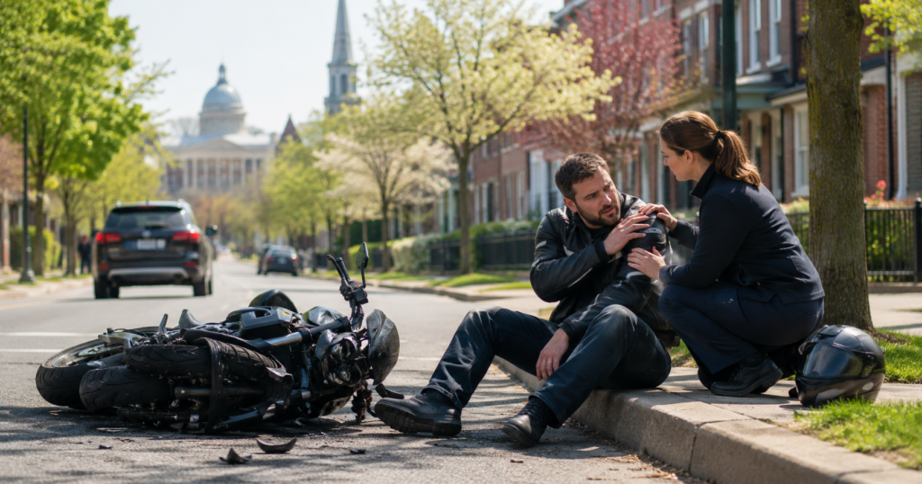 Injured in a Motorcycle Crash This May in Virginia? What Can Strengthen Your Claim