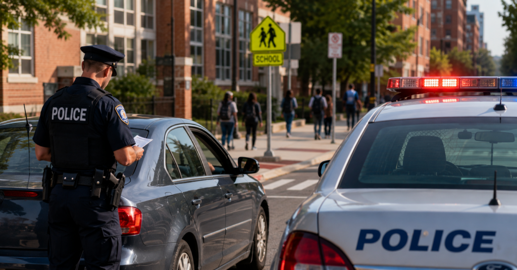 7 Alexandria Back-to-School Traffic Charges